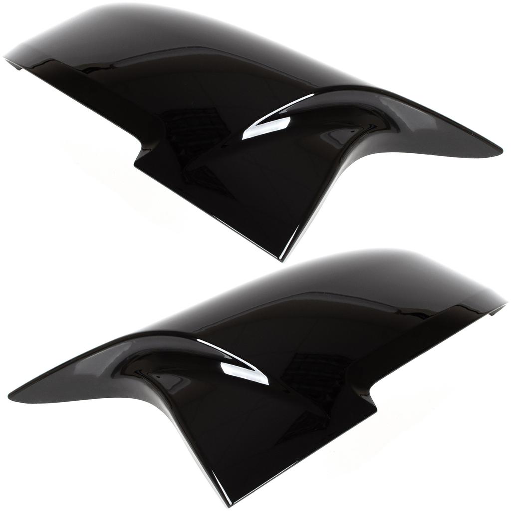 BMW 3 F30 F31 2012- BLACK GLOSSY mirror cover left + right 2 pcs. SET