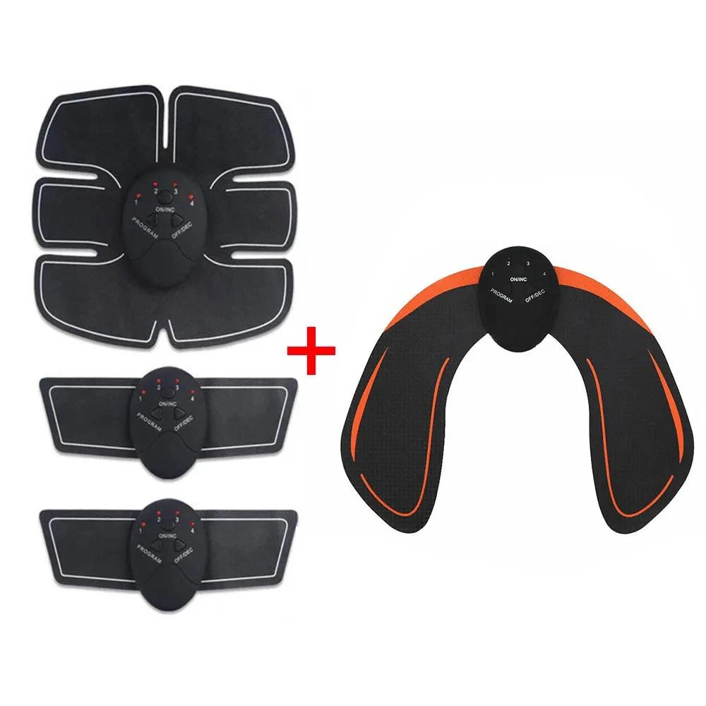 Ems Abdominal Muscle Stimulator Electric Hip Trainer for Home Gym Muscle Toner Slimming Massager