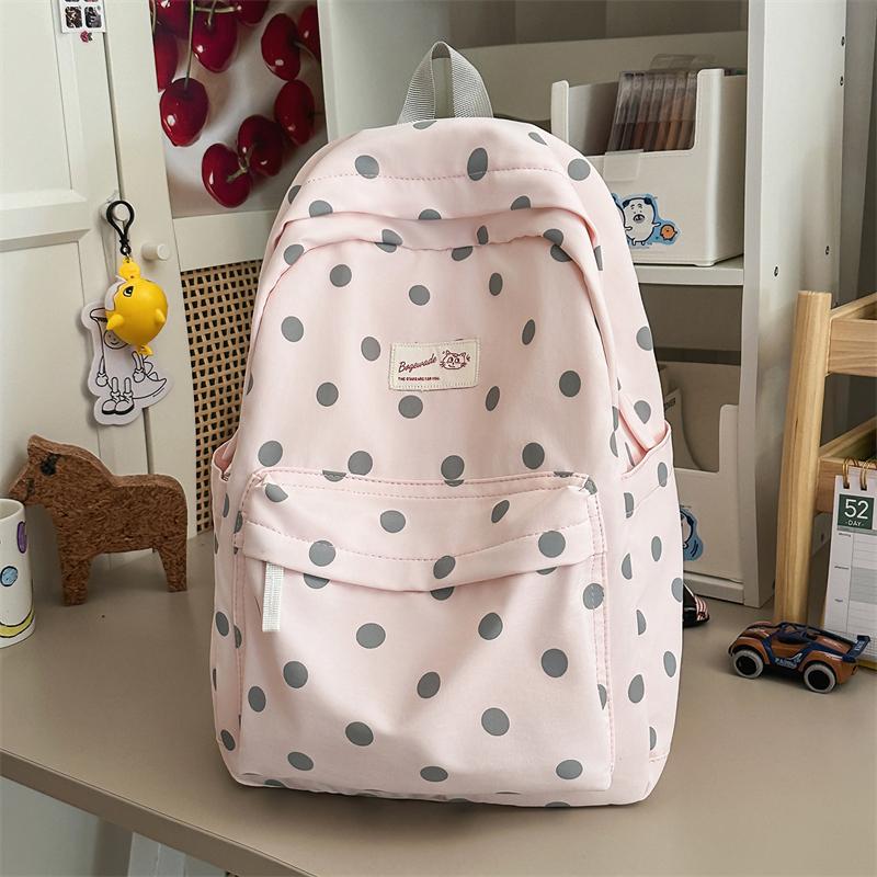 Pendler Rucksack Damen Punkt Rucksack Schüler Schultasche
