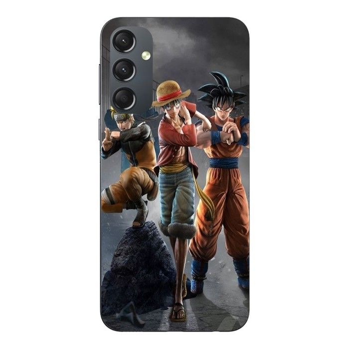 Coque Pour Samsung Galaxy A54 Sangoku naruto Luffy one piece Dragon Ball z 3D Anime manga Maniacase
