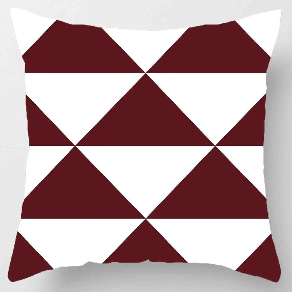 

Наволочка для дивана с геометрическим рисунком вина, домашний декор, наволочка, постельное белье 40x40cm