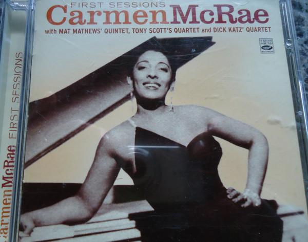 

CD CARMEN MCRAE - First Sessions FSRCD477 Fresh Sound Rec 2008 Japan Jazz Used