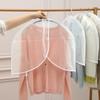 5Pcs Moistureproof Clothes Dust Cover Half-Body Design Transparent Closet Cover  Coats