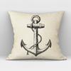 Navigation Anchor Ship Throw Pillows Cover Bedding Camping Hotel Office Pillowcase Ocean Cushion Cover for Home Decor