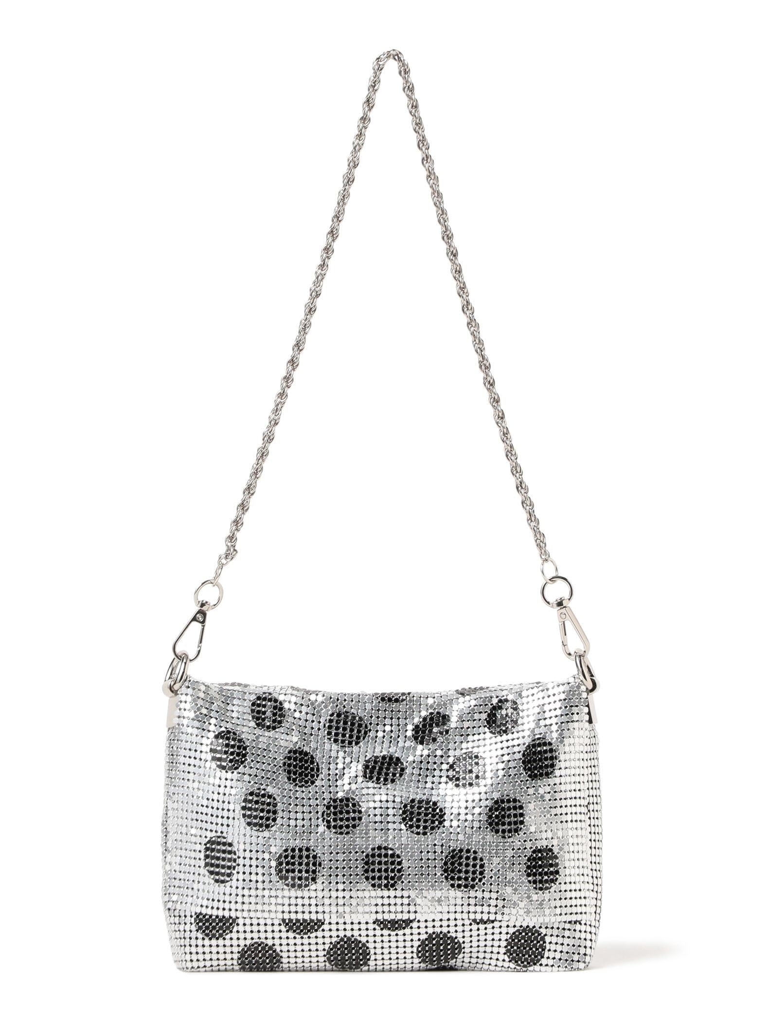 Ray Beams Canvas Bag, Metal Mesh Chain Bag, Women s, DOT ONE SIZE