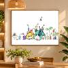 5D Diamond Painting Pikmin DIY Full Drill Diamond Art Kit Home Decoration