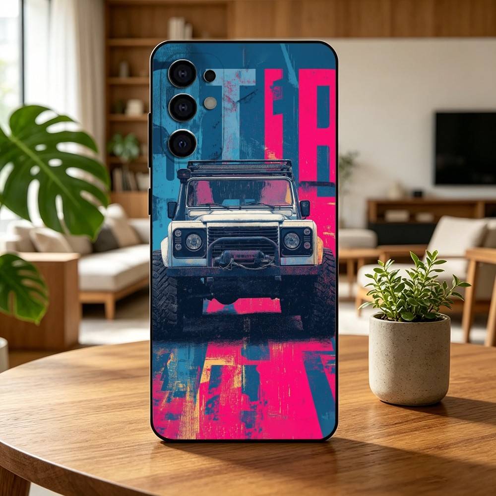 SUV CAR for Range RovEreS  Phone Case For Samsung S25,S24,S21,S22,S23,S30,Ultra,S20,Plus,Fe,Lite,Note,10,Black Cover Samsung S26Plus