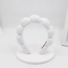 1pcs Fashion Microfiber Washing Wristbands Scrunchies Puffy Headband Spa Bubble Headband for Washing Face Makeup Shower Skincare