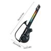 Smart Guitar DJ Controller with LED Lights BT 5.0 Rechargeable Bass Folding Portable Stringless Guitar Music Instrument for Kids
