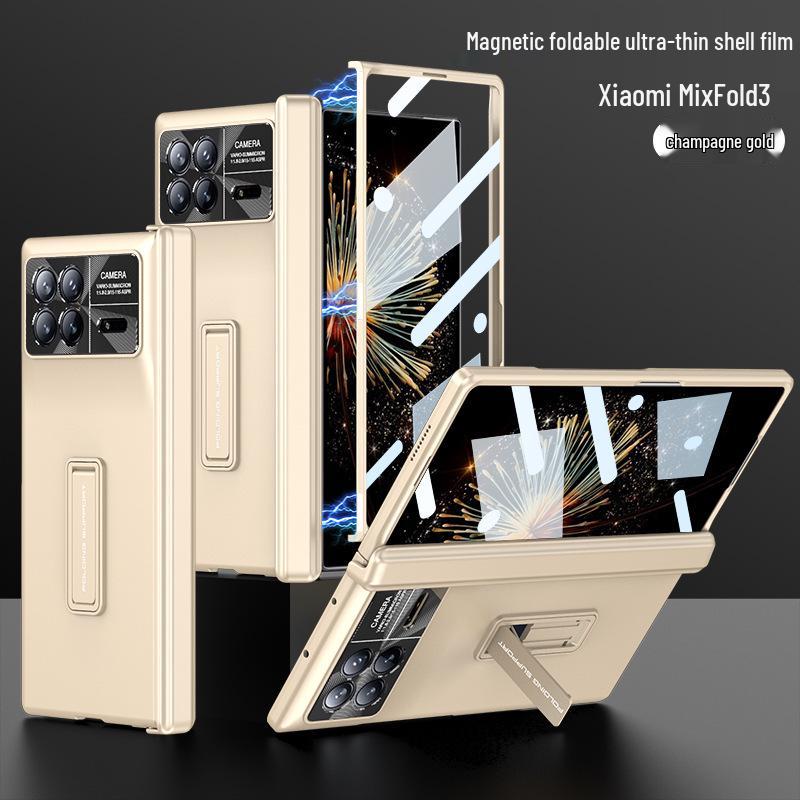 Xiaomi Mix Fold3 Phone Case: Hard Magnetic Stand, Full Coverage Business Design