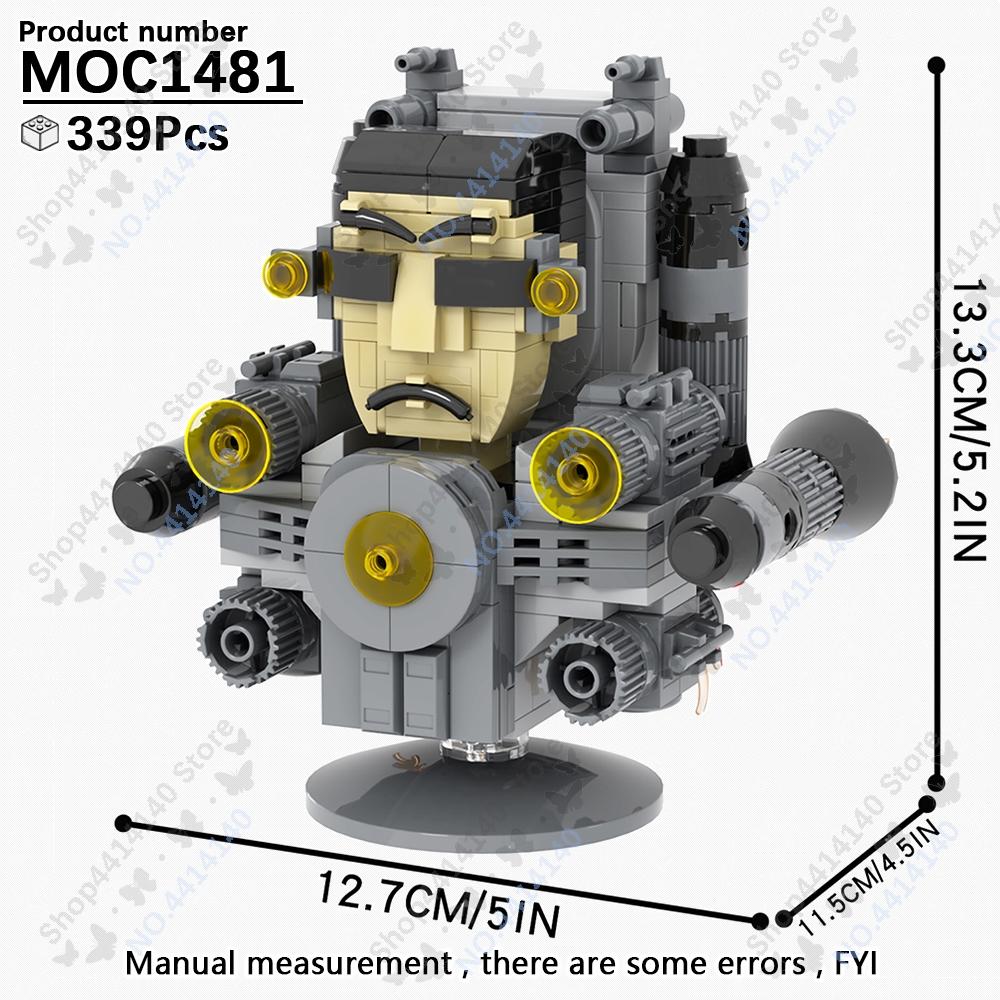 

MOOXI Аниме Серия Фигурки Скибиди Туалет Оператор Битва Робот Строительные Блоки Модель MOC Кирпичики Сделай Сам Монтессори Игрушки Детские Подарки