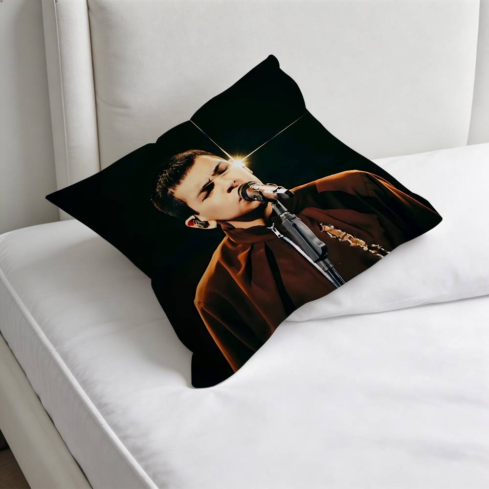 MMilo J Singer Cool Decorative Square Pillow Cover Modern Cushion Case for Living Room Bedroom