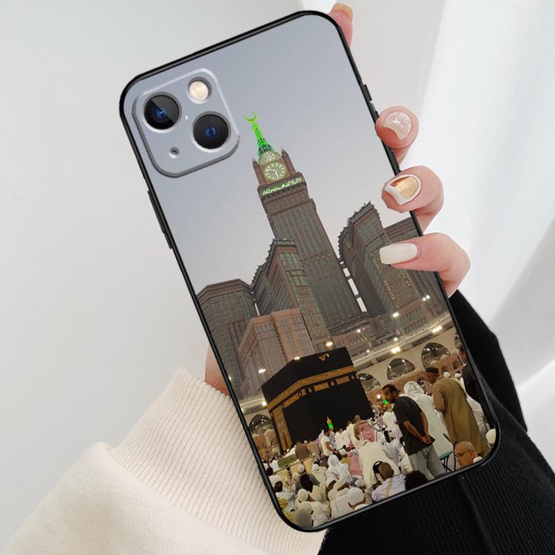 Heilige Moschee Mekka Handyhülle Für iPhone 17 Pro Max 16 15 11 13 12 14 Pro Max mini 15 16 Plus 16e 17 Air Cover