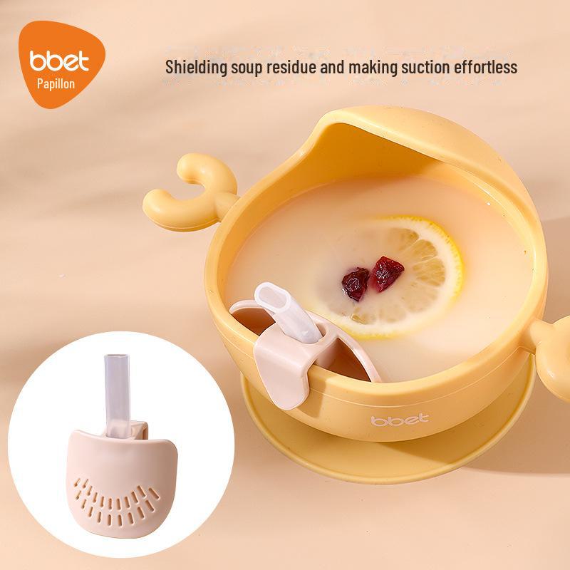 "Portable Baby Elephant Silicone Snack Bowl - Anti-Spill, Food Storage, Fruit Cup"
