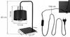 MODERN NIGHT TABLE LAMP BLACK LED LAMP