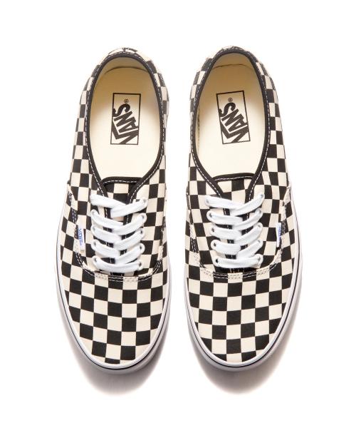 [Vans] Authentic - Golden Coast Checkerboard Black:White VN000W4NDI01