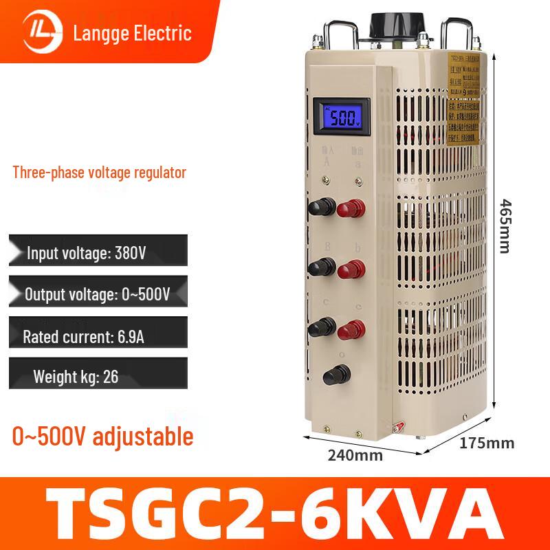 Dalan Three-Phase Digital Adjustable Voltage Regulator 380V