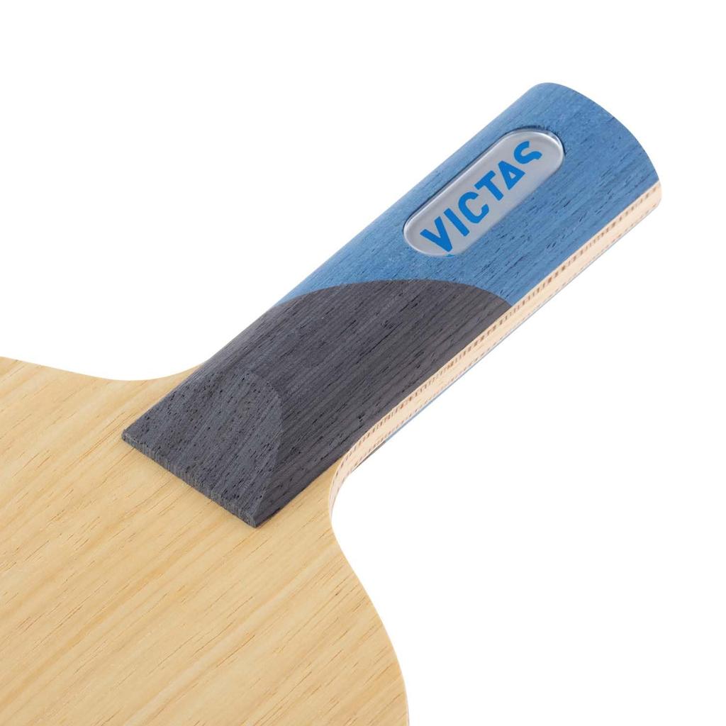 VICTAS Table Tennis Racket Koji Matsushita Shakehand Defensive Standard Model Used by Koji Matsushita 5-Ply Plywood, (028005),