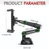 2025 New Hot Dashboard Tablet Holder for Car Suction Car Mount With for All 7"-15" Pad Tablet and 4" - 7"Straight Panel Phone