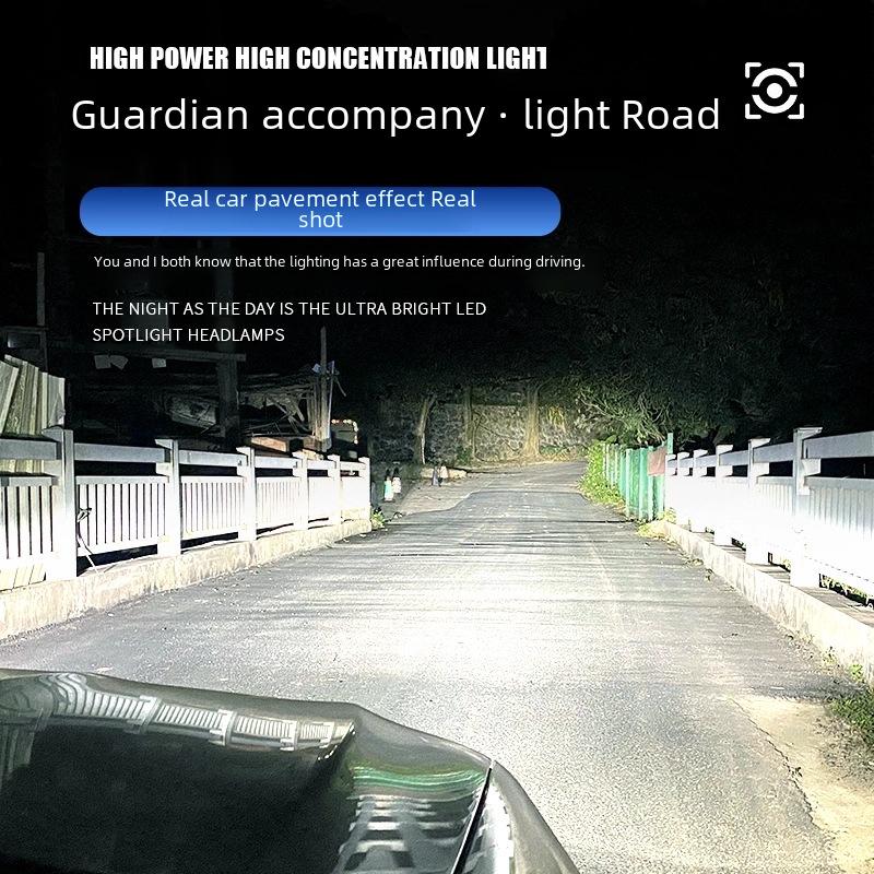 160W High-Power LED Car Headlight: 9005 High/Low Beam, H1 Strong Light, H4, H7, 9006 Super Bright