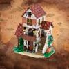1404pcs MOC Pirates Inn Series 7 Model Building Blocks Construction Toys DIY Idea Christmas Gift Creative Education Brick Kids