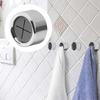 Set Of 4 Towel Clips Self-adhesive Towel Clips No Drilling Towel Holders Holder 4cm (4pcs)