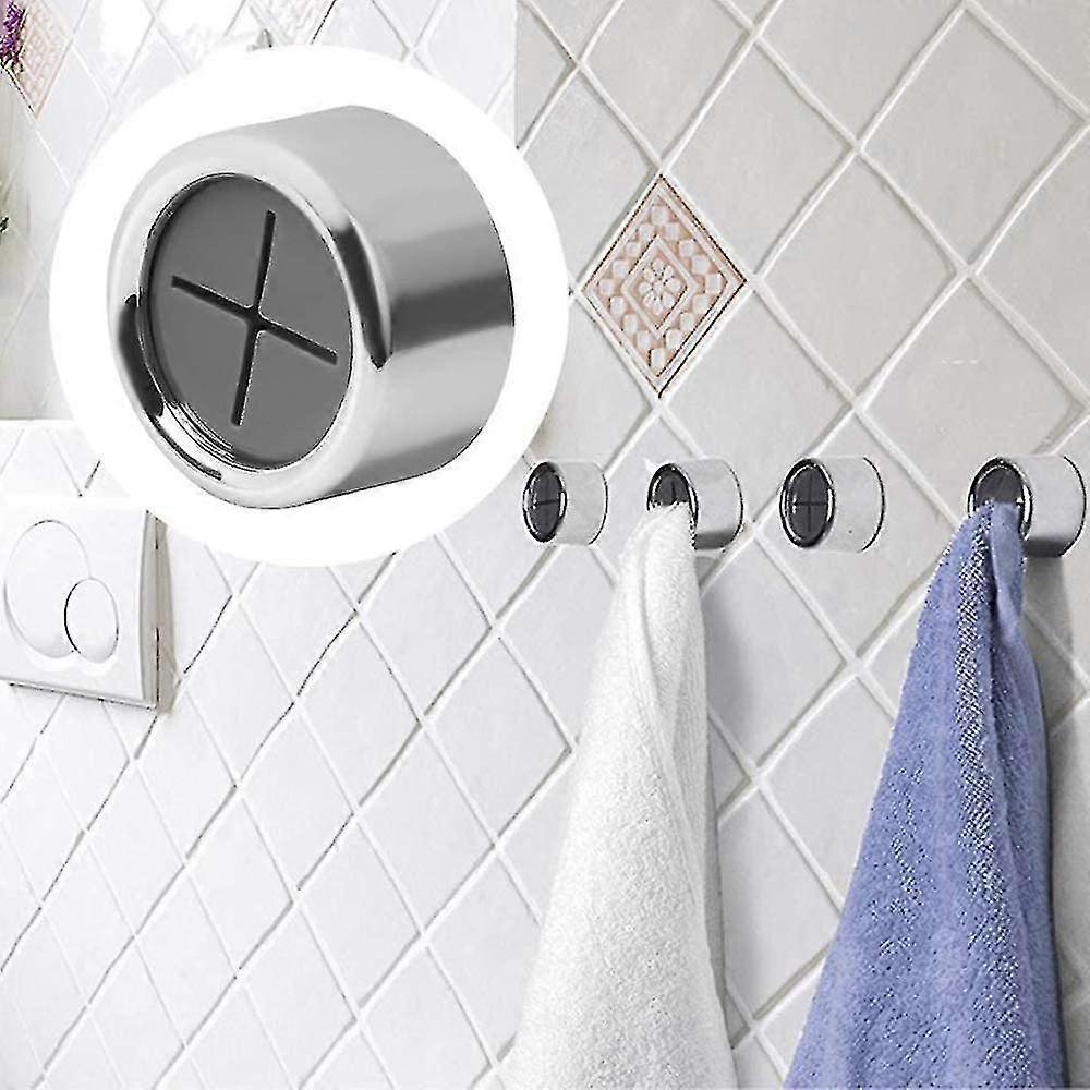 Set Of 4 Towel Clips Self-adhesive Towel Clips No Drilling Towel Holders Holder 4cm (4pcs)
