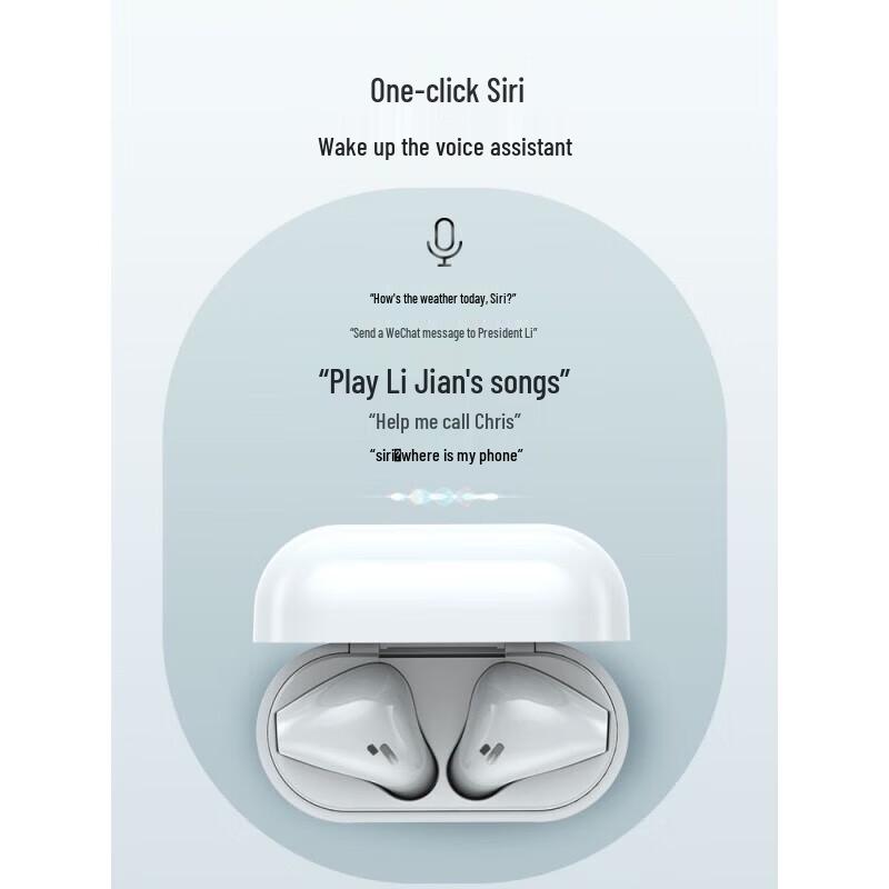 Bach John I12 Smart Noise Cancelling True Wireless Earbuds