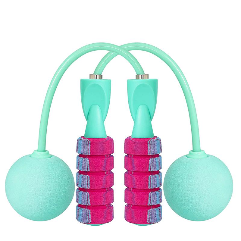 

1 шт беспроводной скакалки регулируемый беспроводной скакалки мяч тренажер для фитнеса домашний тренажер кроссфит противоскользящая ручка унисекс оборудование