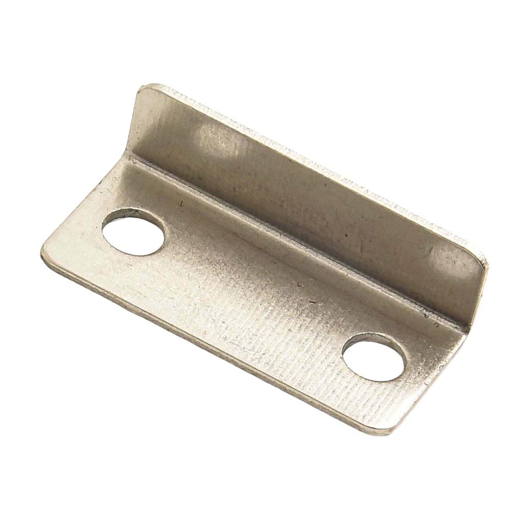 Lock Accessories L-shaped Right Angle Steel 10pcs/set L-shaped Right-angle Seven-character Silver For Office Drawer
