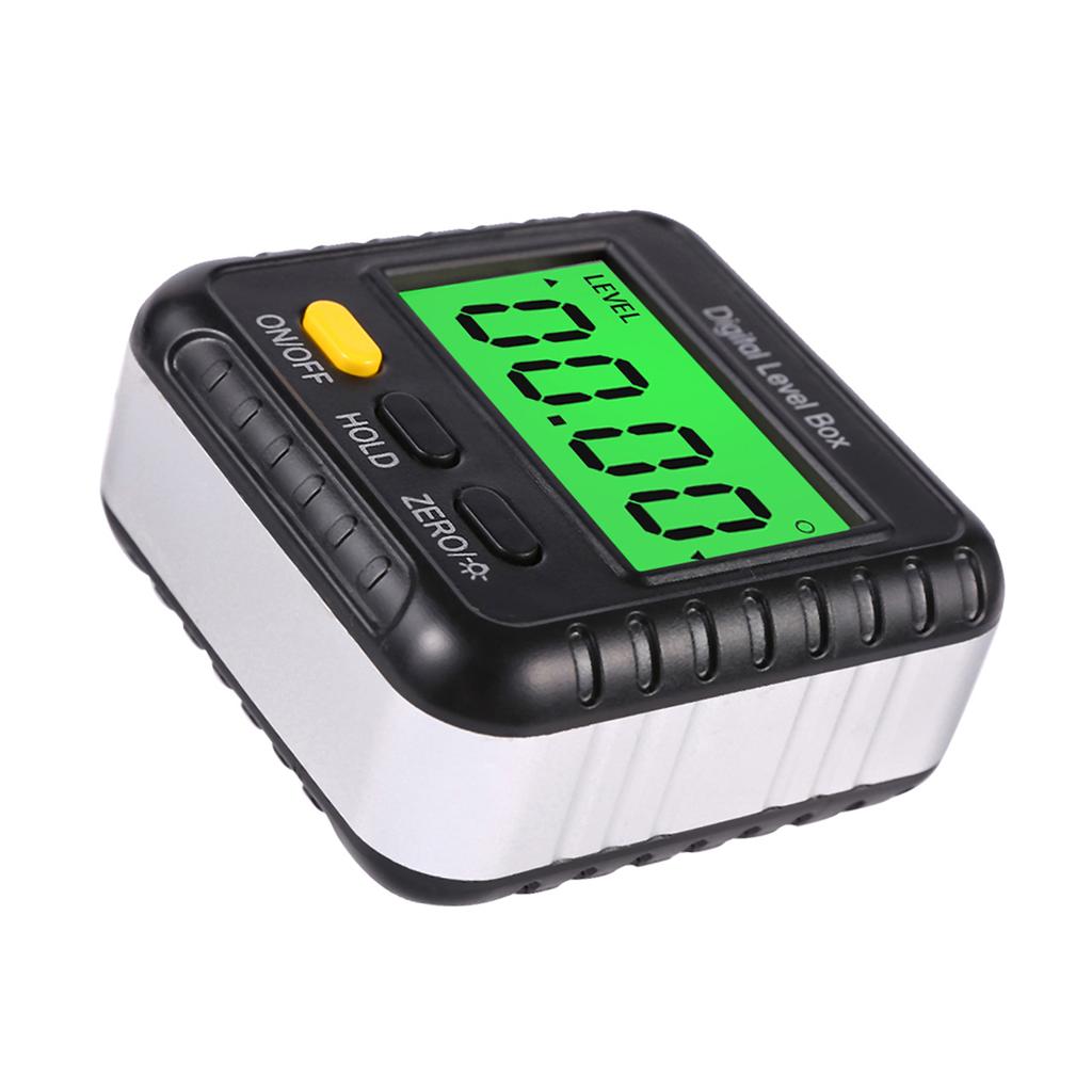 Digital Inclinometer 360 Degree Multi Purpose LCD Display Angle Finder Gauge Angle Measuring Tool for Construction Automobile Repair