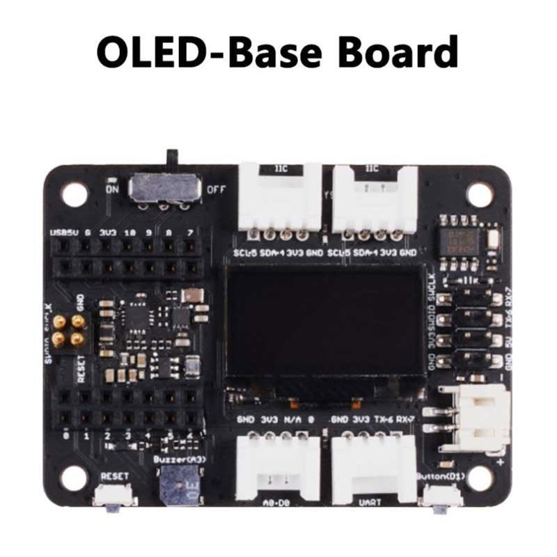 OLED Basic HAT Board für RPi, Schnelles Prototyping mit umfangreichen Peripheriegeräten und Ohne Löten