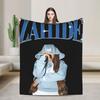 Zahide Flannel Blanket Winter Singer Soft Durable Bedding Throws for Kids Couch Bed Novelty Bedspread Sofa Bed Cover