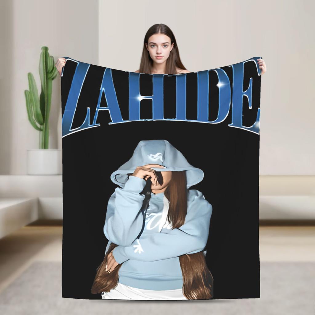 Zahide Flannel Blanket Winter Singer Soft Durable Bedding Throws for Kids Couch Bed Novelty Bedspread Sofa Bed Cover