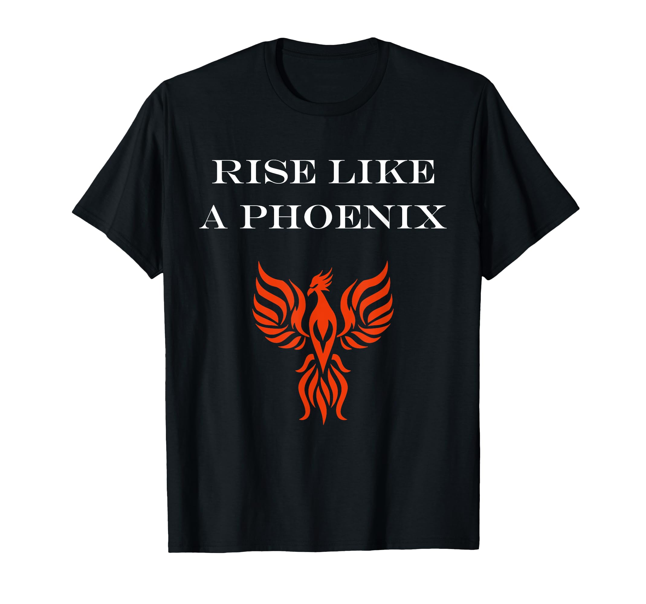 

Humor Phoenix Animals Simple Fire Bird Rise Phoenix T-Shirt чёрный