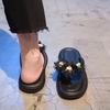 White Woman Flip Flops Slippers Flowers Sandals Soft on Beach Shoes for Women Casual New Collection Eva Summer Sale Shoe Slides