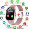 New For Women Bluetooth Call Smart Watch Women Men Heart Rate Blood Oxygen Voice Assistant 100+Sports Ladies Smartwatch