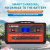 Intelligent Pulse Repair Multiple Protection Automatic Stop 12V 24V 300Ah Digital LCD Display For Car SUV Motorcycle Truck Car Battery Charger