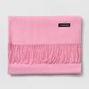 2024 Autumn/Winter Women's Solid Color Faux Cashmere Shawl & Snood Scarf Set