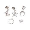 25pcs Dread Locks Dreadlocks Beads Hair Braiding Hair Braid Tubes Hollow Out Hair Ring  Women