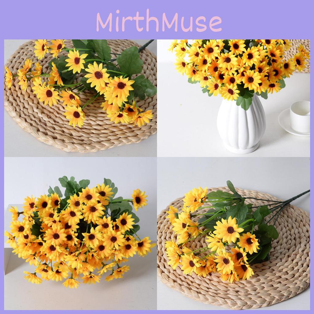 Helianthus Artificial Annuus Bouquet Suitable Living Room And Decoration Event