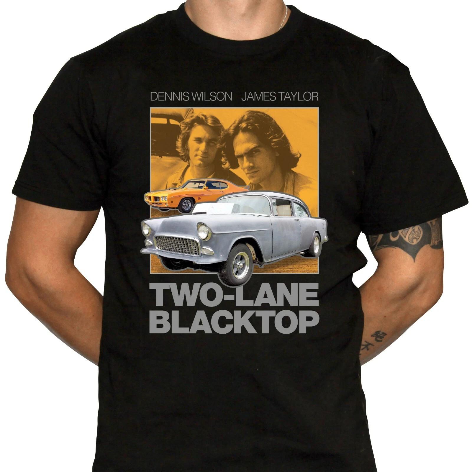 Two-Lane Blacktop T-Shirt - Cult Classic Car Movie - Muscle Cars - 100% Cotton XXXXL
