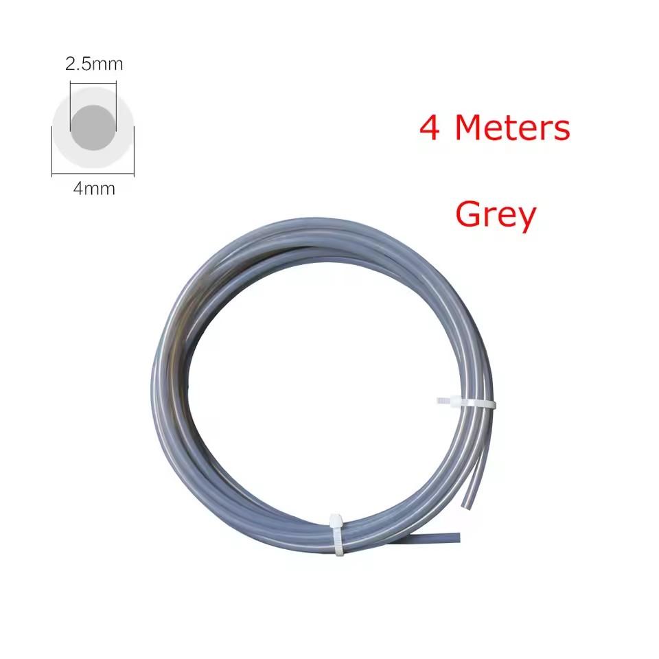 Mini 3D Printer PTFE Pipe 1.75mm Bambulab Ptfe Tube 4m White Grey AMS LITE for Bambu Lab Ptfe Tube 2.5mm 4mm Filament Parts