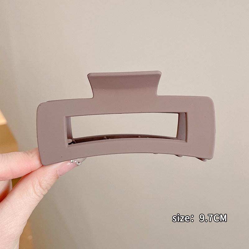 Elegant Large Hair Claw Clip for Thick Hair - High-End Korean Updo Shark Clip