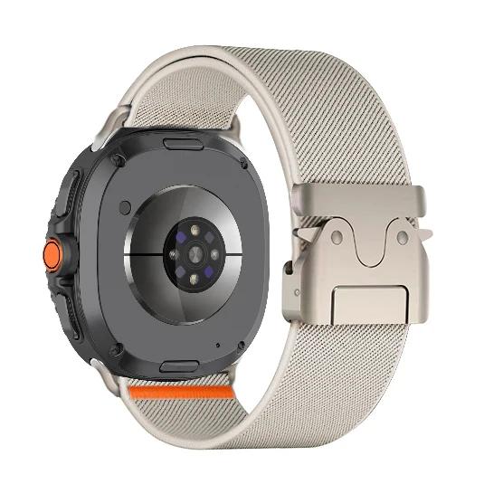 Nylon Strap Band for Samsung Galaxy Watch 8 40mm 44mm Comfortable Breathable Bracelet for Galaxy Watch 8Classic 46mm Correa Band