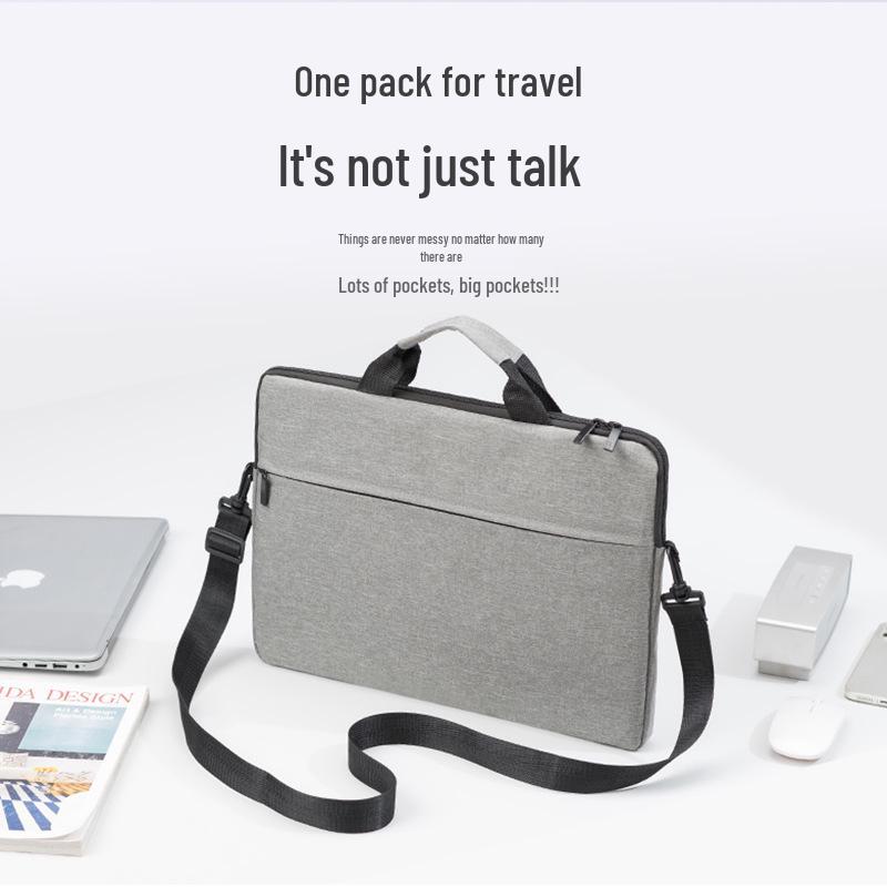 Ultra-Thin 15.6'' Laptop Shoulder Bag for Lenovo, Apple, Dell, Asus, Huawei