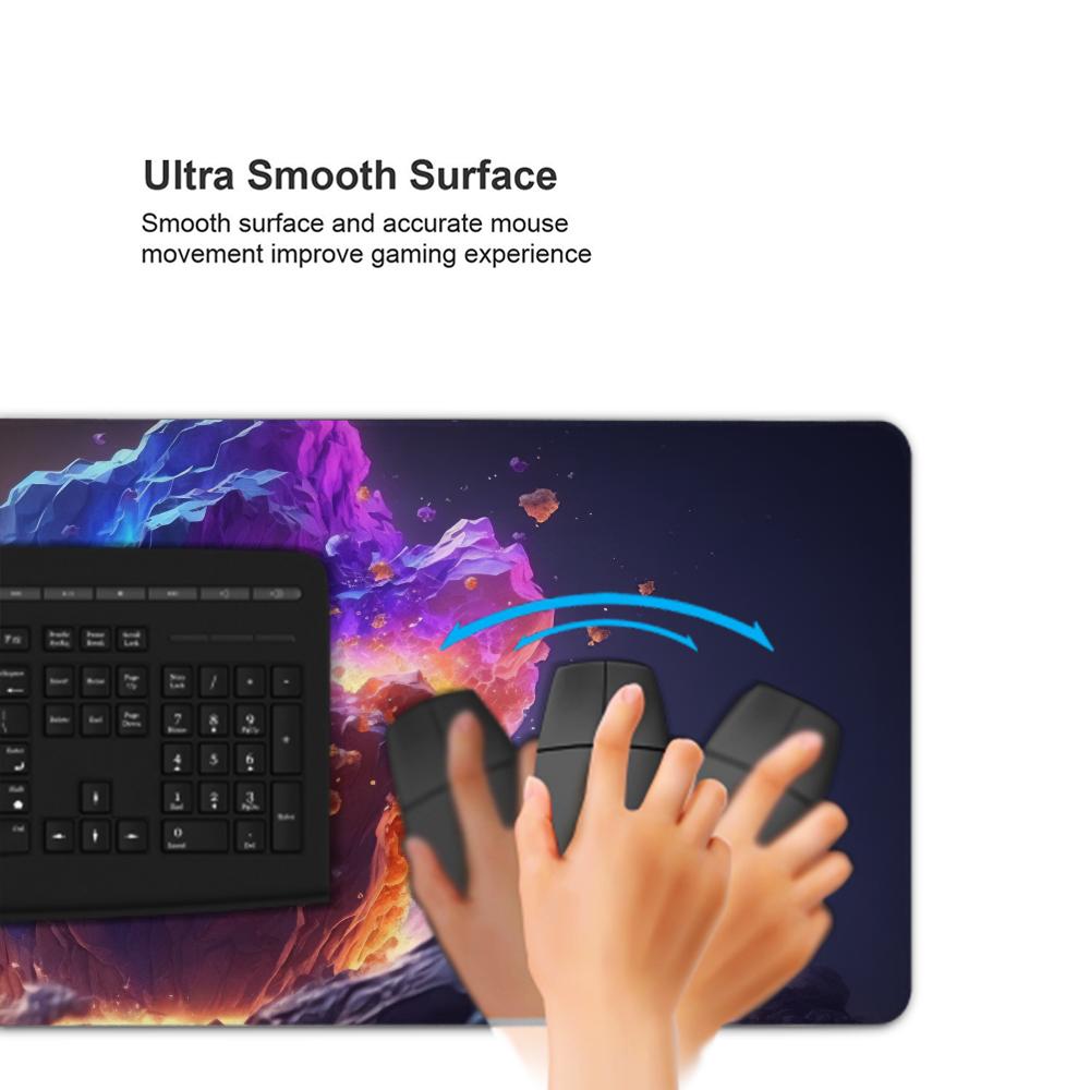AI Art Painting Mouse Pad 500X1000 Mm Large Gaming Mousepad Gamer XL Rubber Otaku Keyboard Pad Laptop Desk Mat