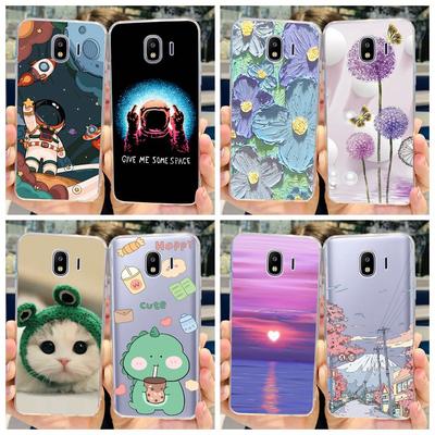 For Samsung Galaxy J4 2018 Case SM-J400F Luxury Clear Silicone Soft TPU Phone Case For Samsung J4 Plus J4+ J415F Back Cover Capa