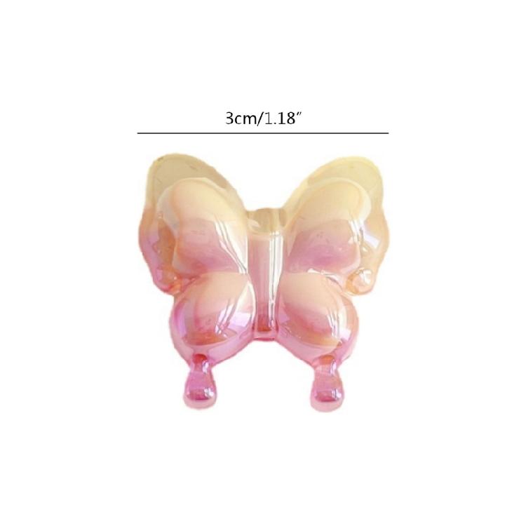 Butterfly Scattered Beads Color Loose Bead Phone Bracelet Accessories Materials