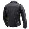 Daytona Motorcycle Leather Jacket Genuine Leather (Water Repellent) Spring/Autumn/Winter Double Riders DL-003 Black XL Size (Men's) 17815
